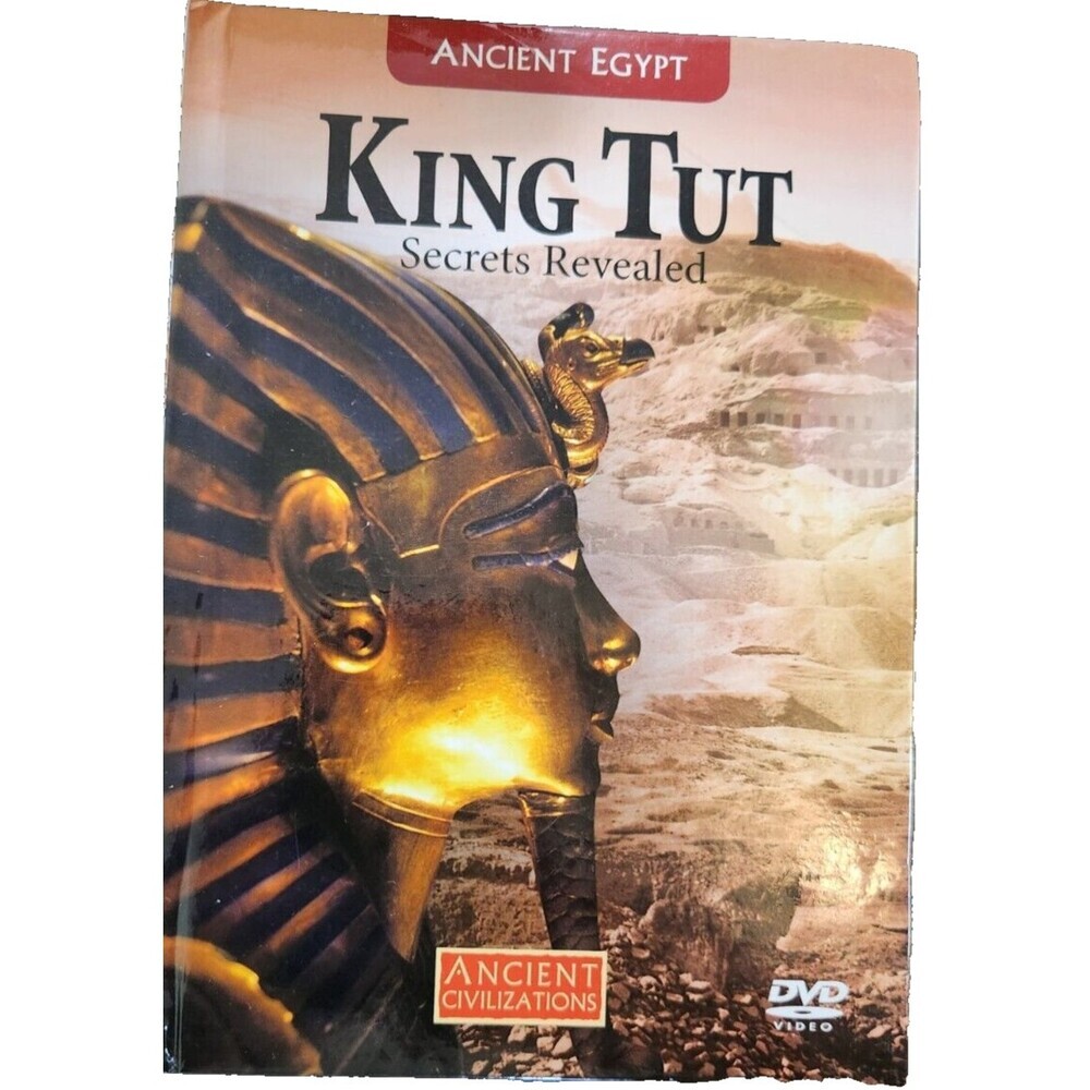 King Tut : Secrets Revealed (ANCIENT EGYPT # 19) (DVD, Hardcover Book) NEW